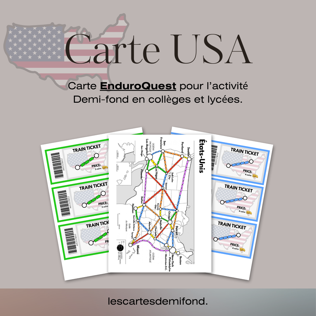 Carte de Demi-Fond pour EPS édition USA