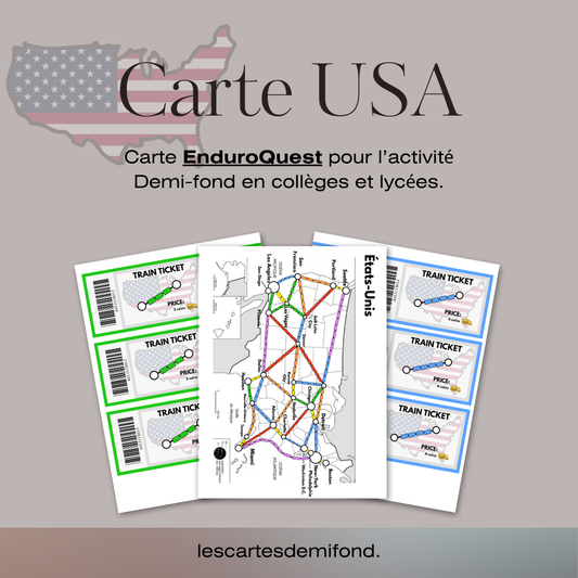 Carte de Demi-Fond pour EPS édition USA